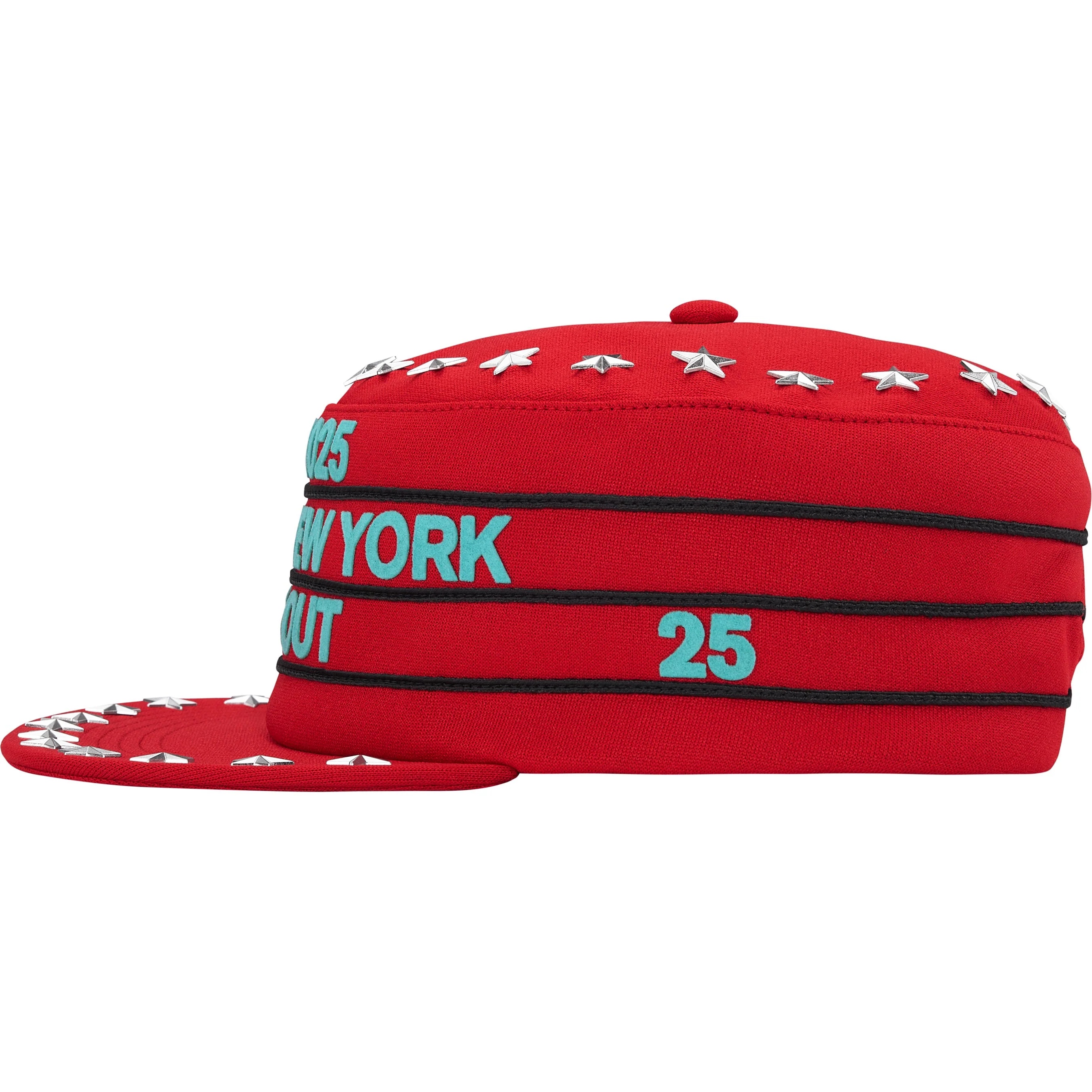 Stars Studded Pillbox Hat view 10